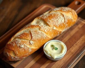 Ambachtelijk stokbrood met knoflookboter