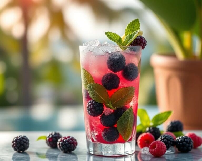 Blackberry Mojito: Fris en donker fruitig