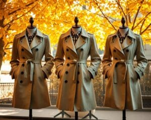 Burberry mantels: Britse elegantie voor alle seizoenen