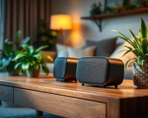 Draadloze speakers met Bluetooth-verbinding voor muziek