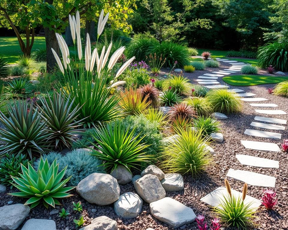 Eenvoudige planten voor een onderhoudsarme tuin