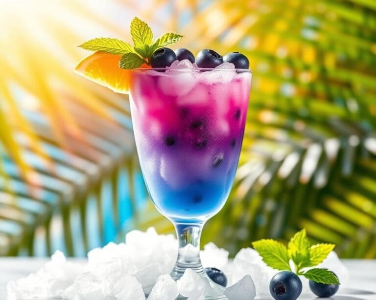 Frozen Blueberry Daiquiri: Kleurrijk en fris