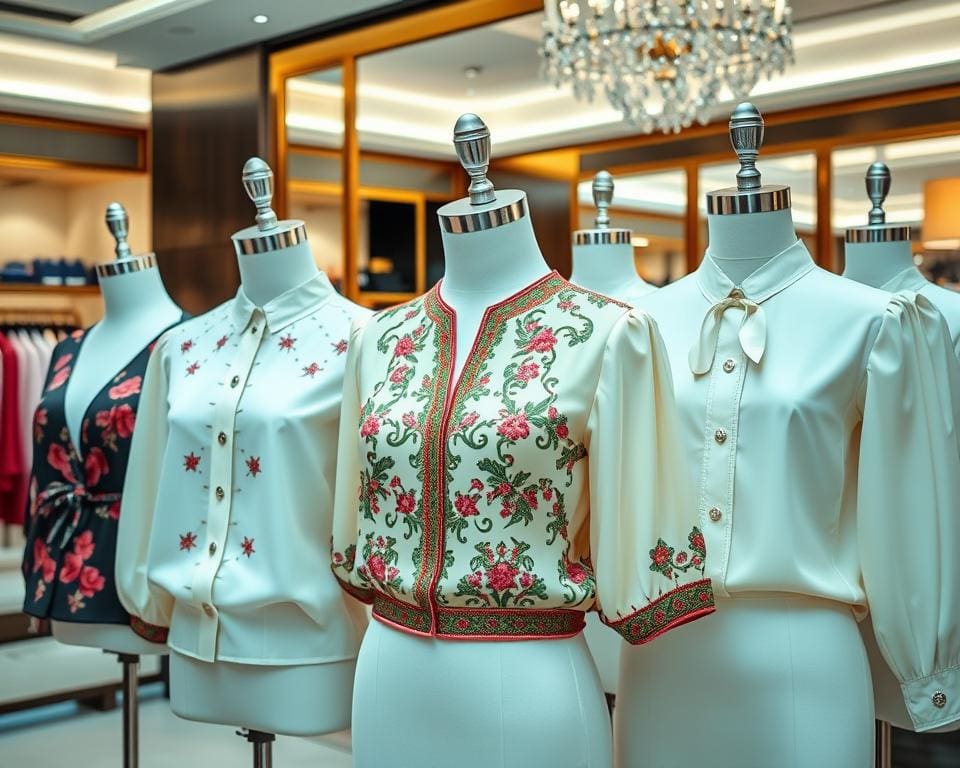 Gucci blouses: Italiaanse stijl in mode