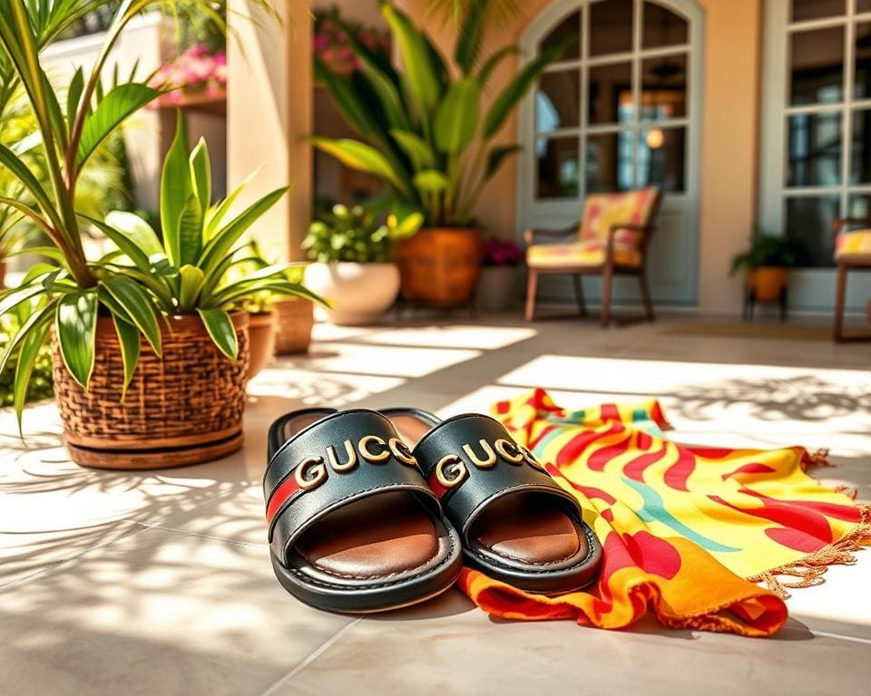 Gucci slippers: Voor een relaxte, luxe zomerlook