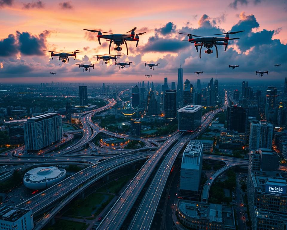 Hoe helpen drones bij bewaking van stedelijke infrastructuur?