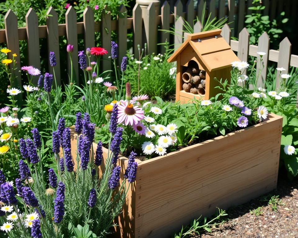 Hoe maak je een bijvriendelijke tuin in een kleine ruimte?