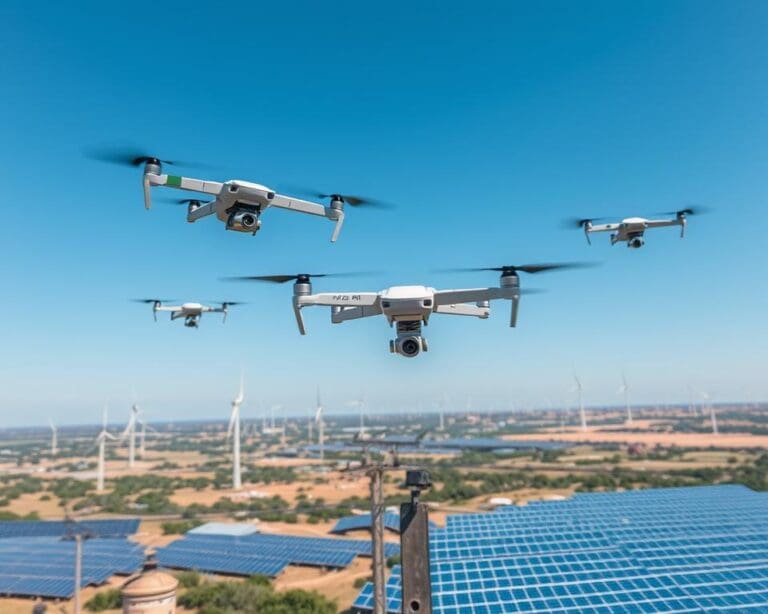 Hoe werken drones in inspecties van energie-infrastructuur?