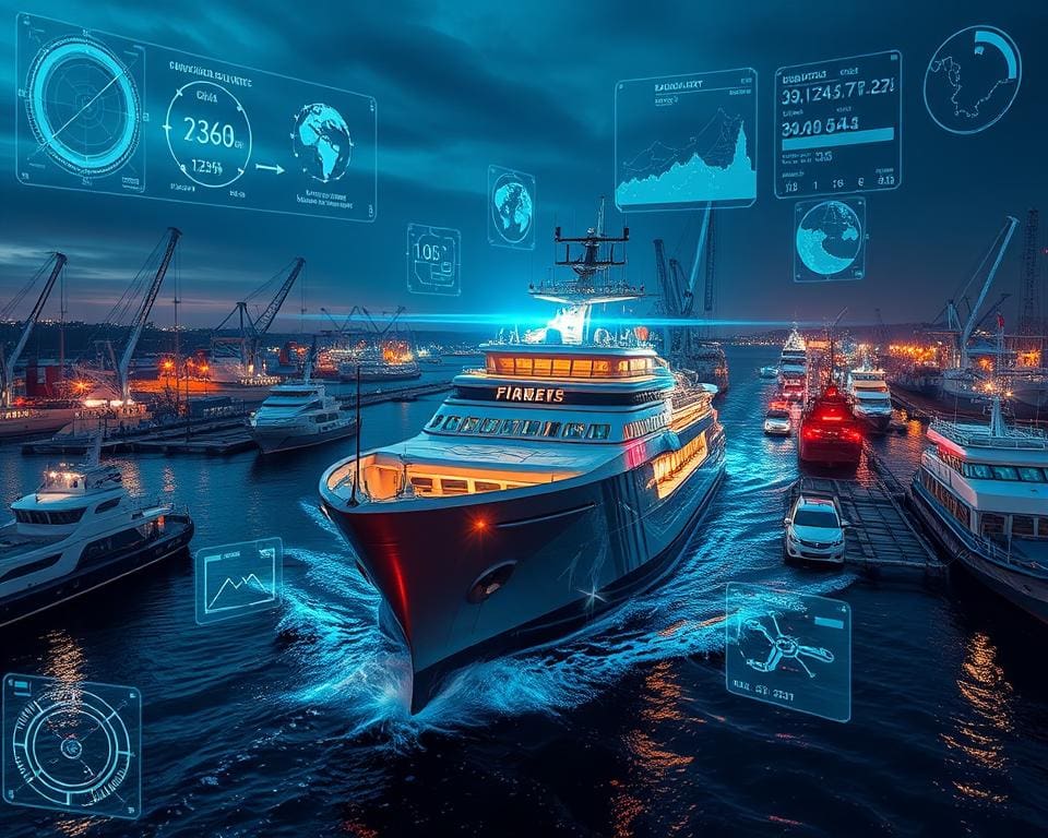 Hoe werkt augmented reality in de scheepvaart?