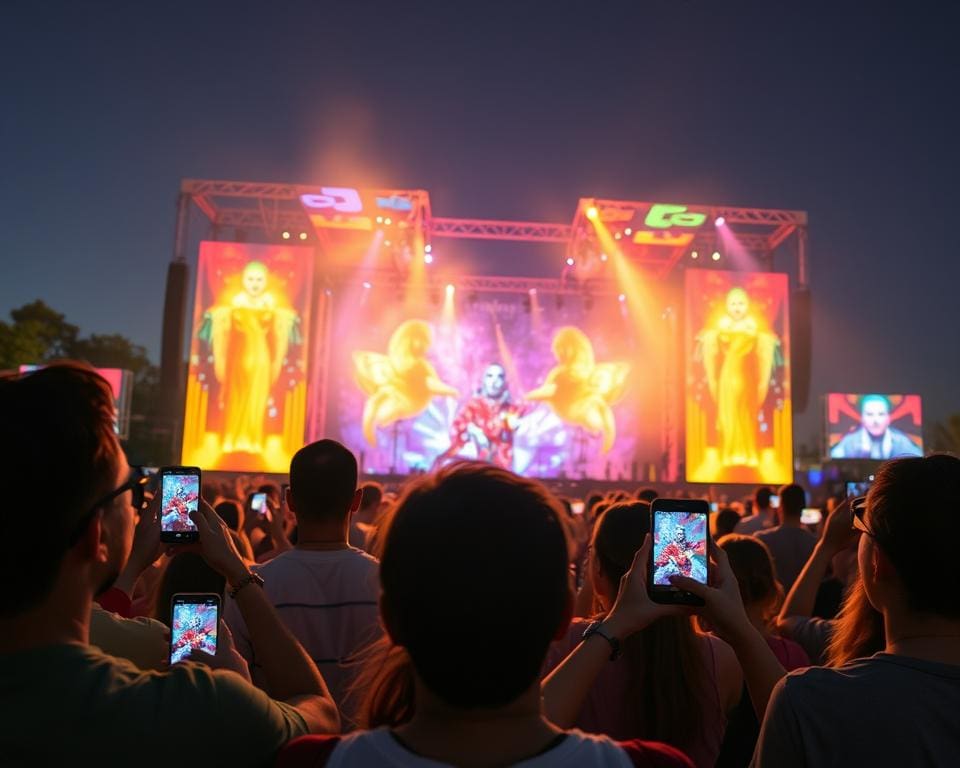 Hoe werkt augmented reality in live evenementen?