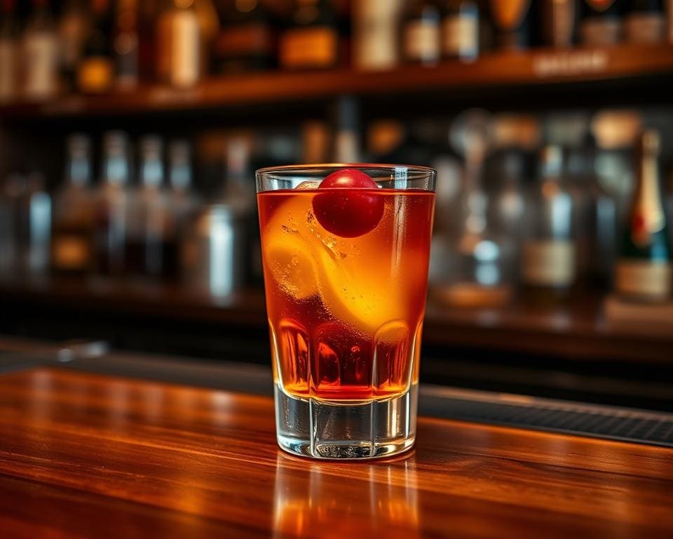 Klassieke Old Fashioned cocktail