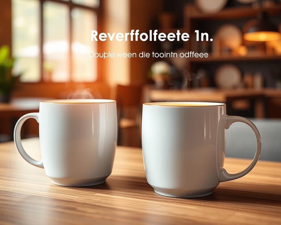 Koffiekopjes met warmtebehoudende technologie