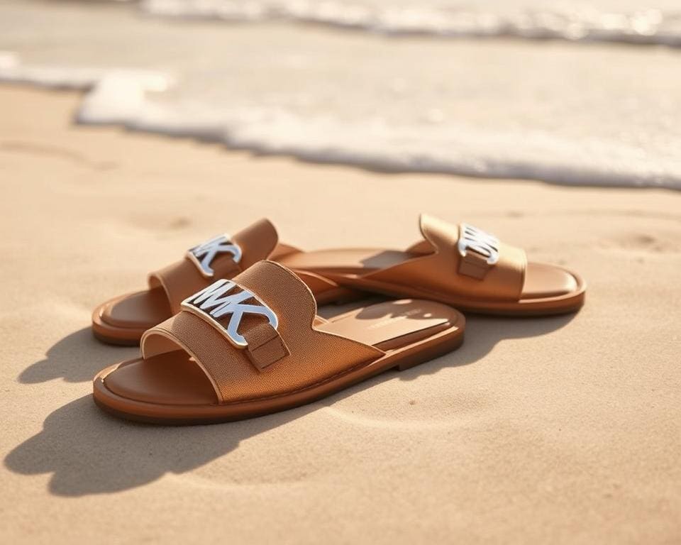 Michael Kors slippers: Voor een relaxte, verfijnde zomer