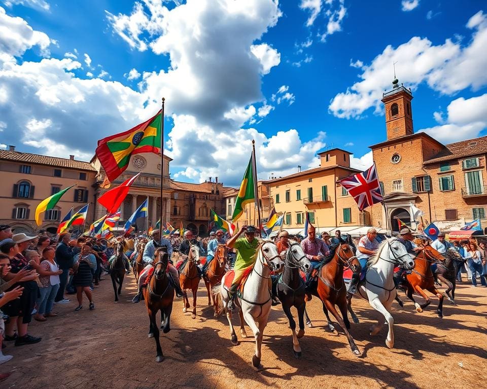 Palio-race in Siena