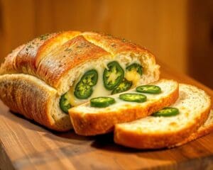 Pittig chilibrood met jalapeño en kaas