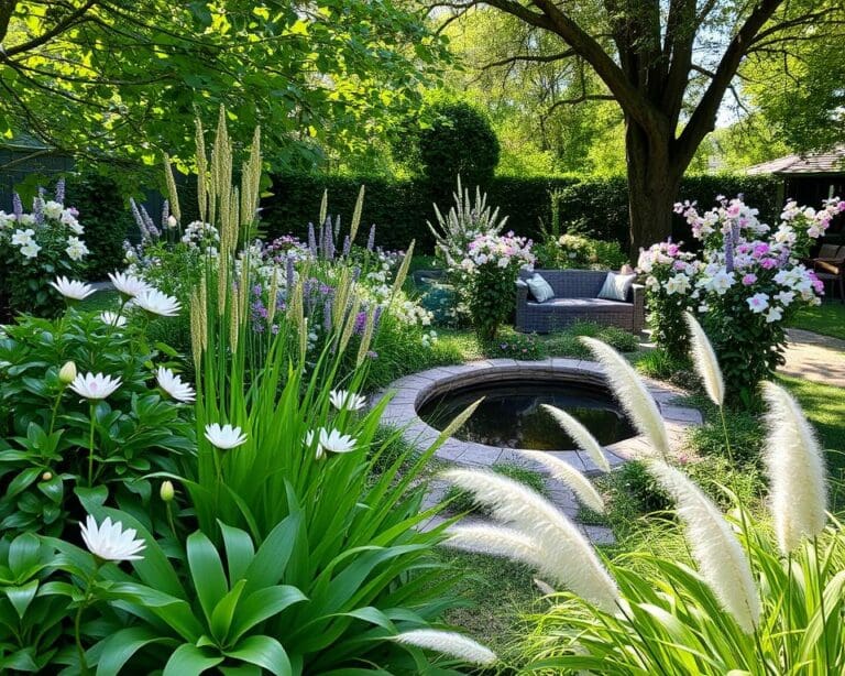 Planten voor een rustige en kalme achtertuin