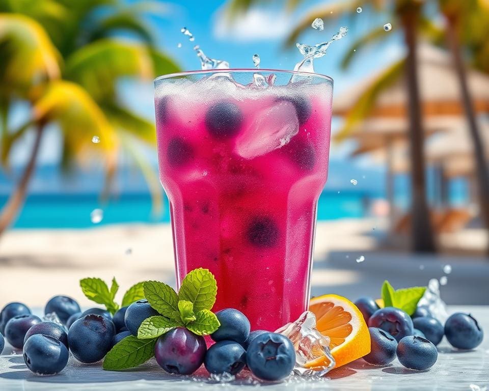 Serveertips voor Frozen Blueberry Daiquiri