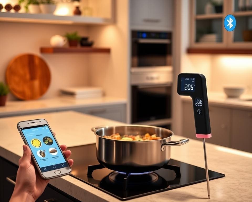 Smartthermometers met app-koppeling voor koken op afstand