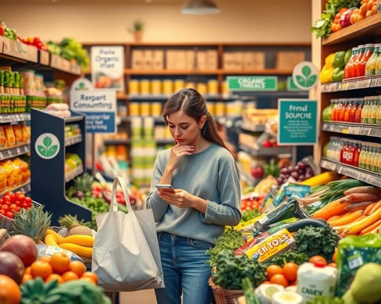 Verantwoordelijke keuzes maken bij boodschappen