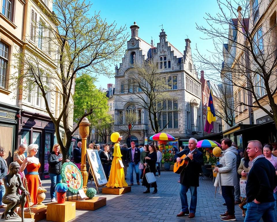 Vlaamse kunst en culturele evenementen in Gent