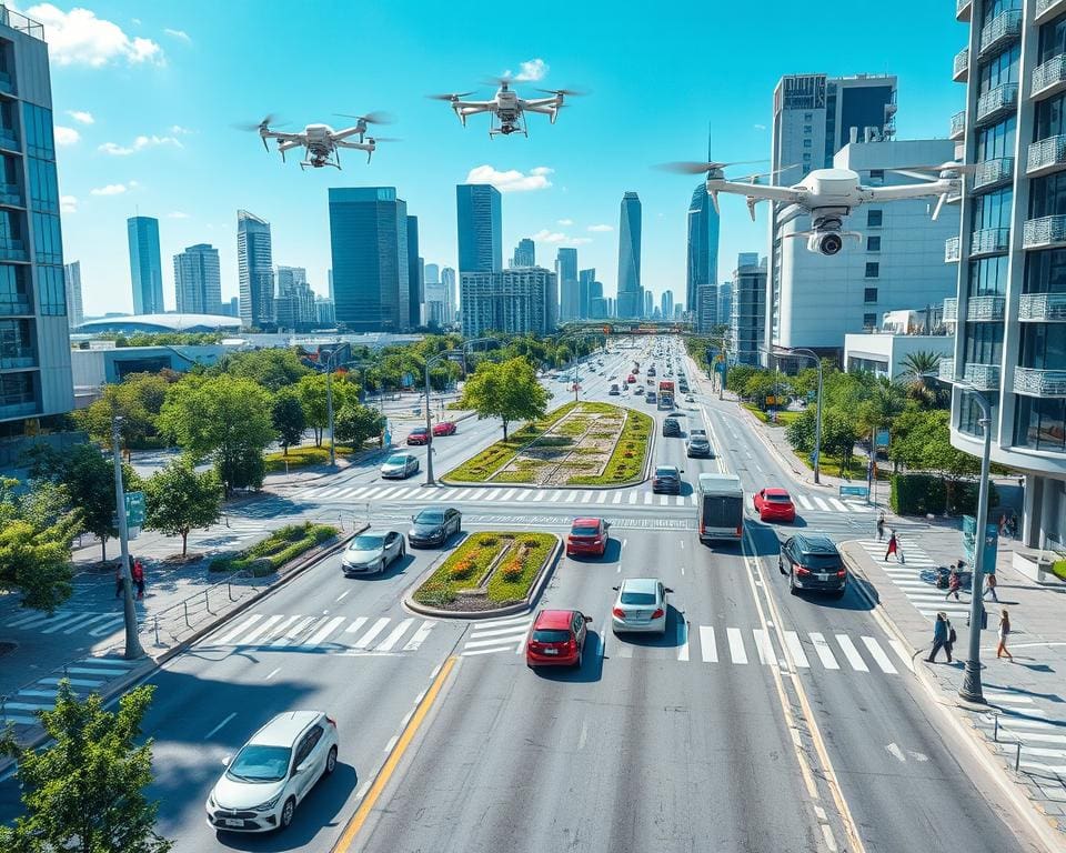 Voordelen van AI in stedelijke verkeersplanning