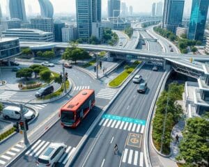 Wat zijn de voordelen van AI in stedelijke verkeersplanning?