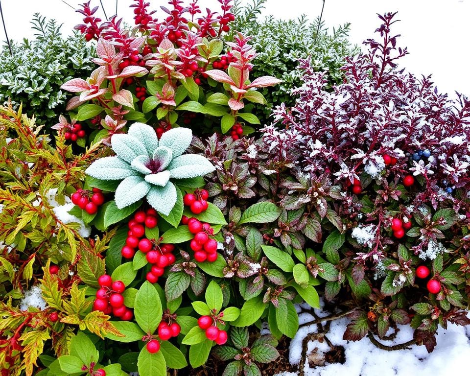 Winterharde planten voor kleur en textuur in de winter