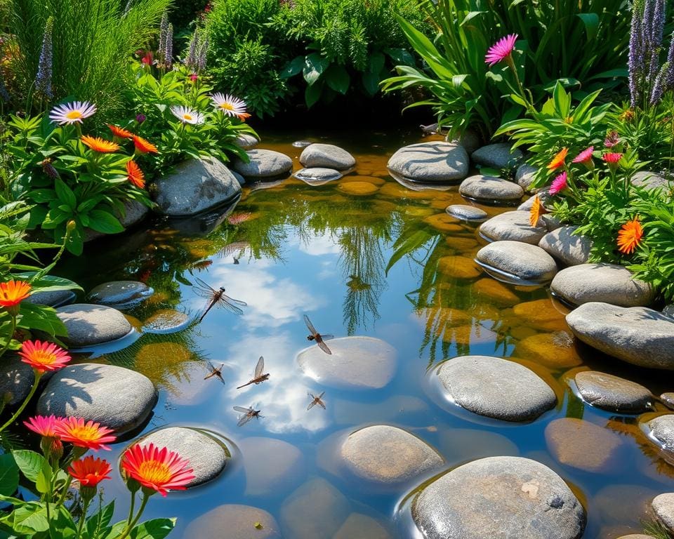 Zo maak je een natuurlijke vijver in je tuin