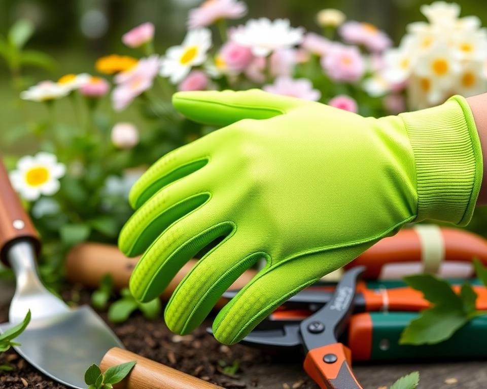 anti-slip tuinhandschoenen