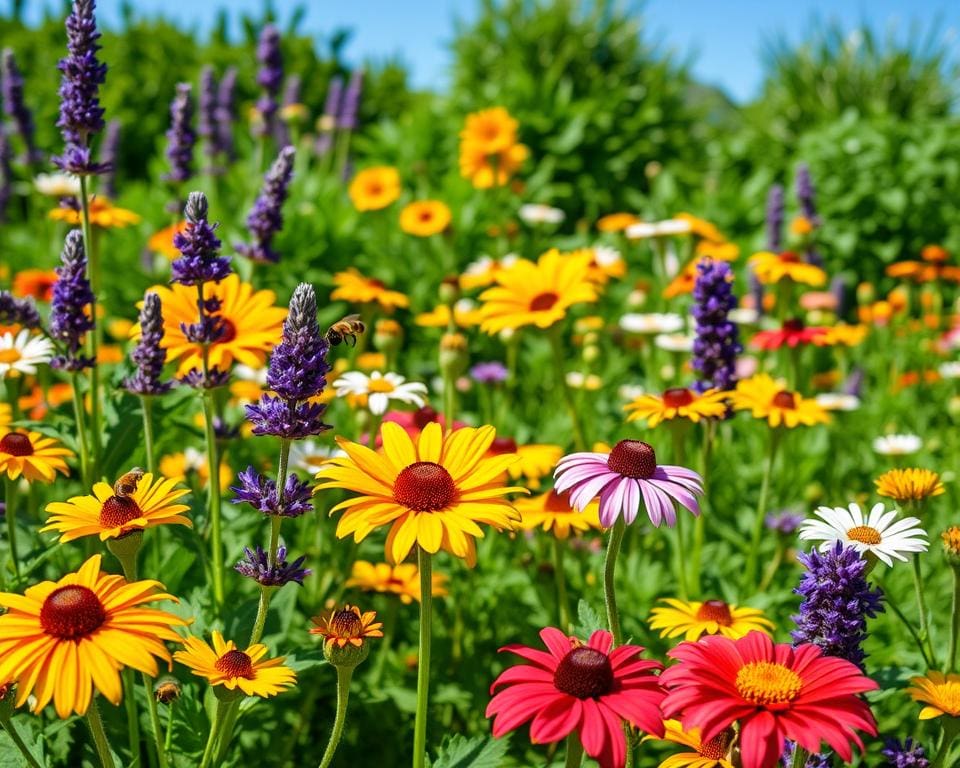 bloemen die bijen lokken