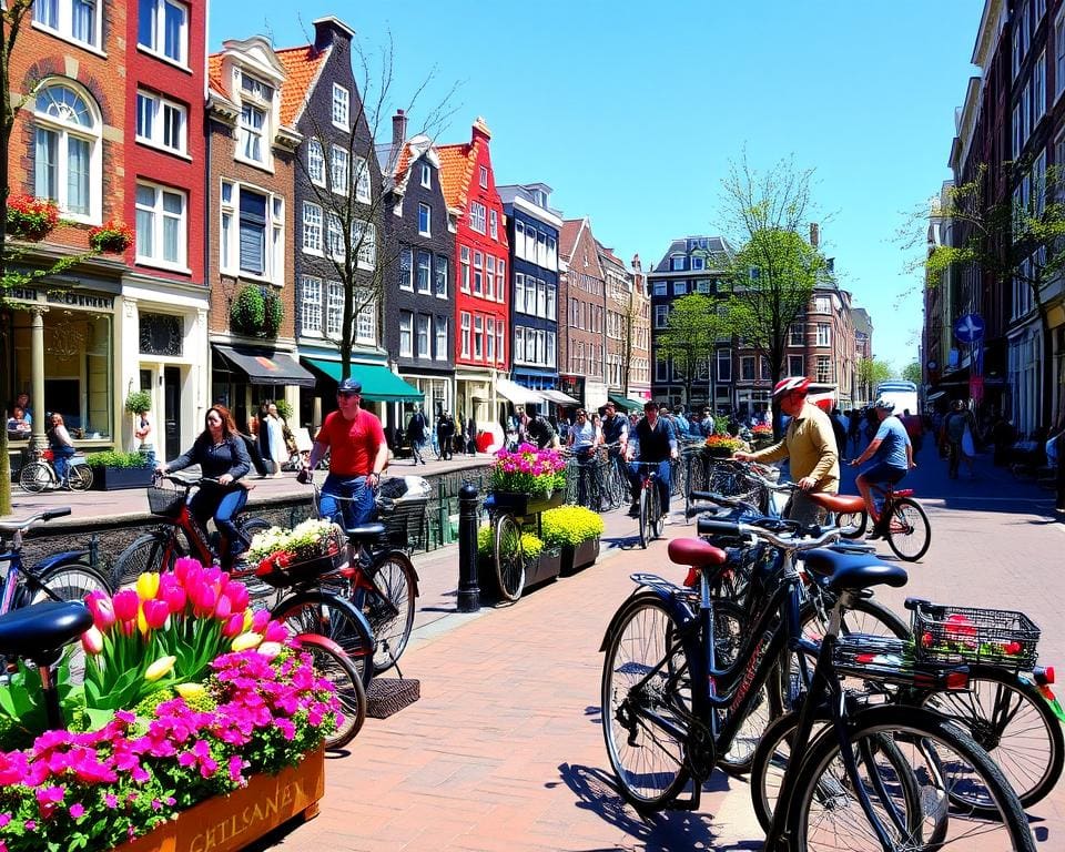 fietscultuur in Amsterdam