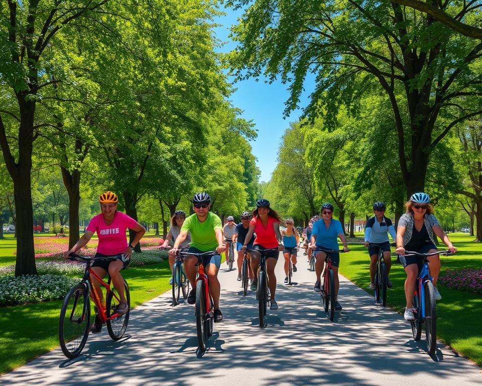 fietsen voor gezondheid