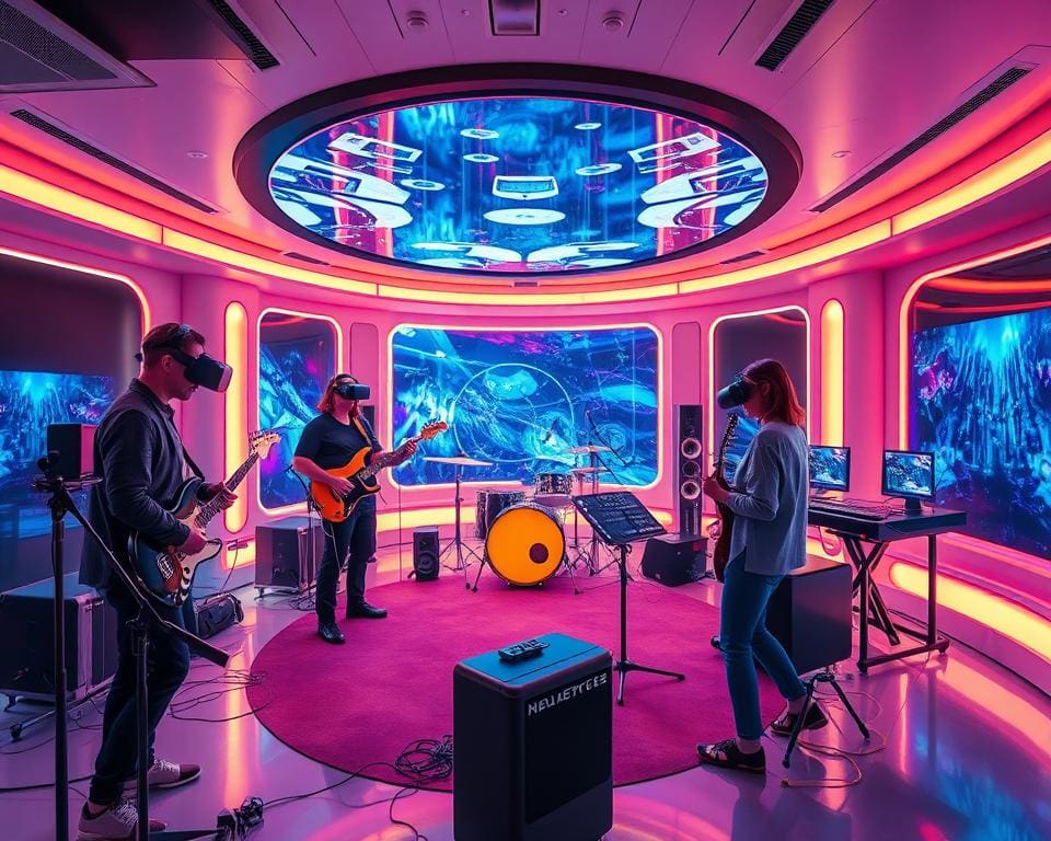 innovatie in muziekapparatuur door VR