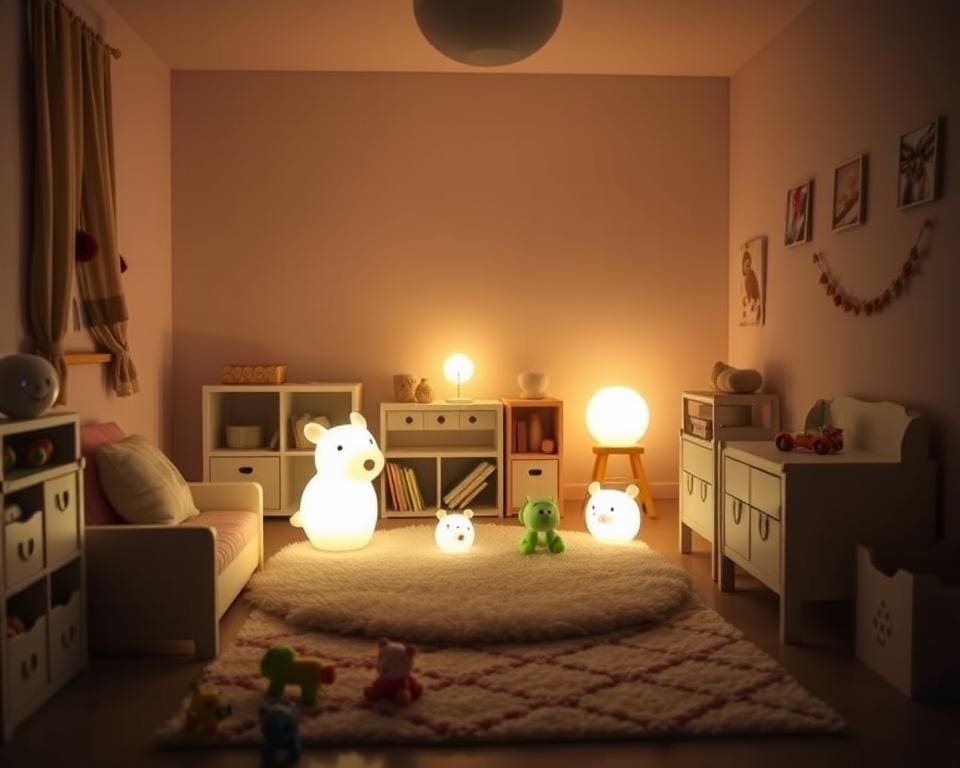 kinderkamer verlichting met sensor