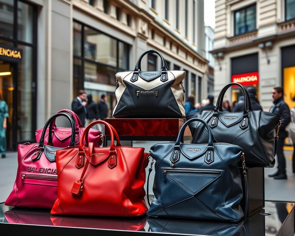 moderne handtassen van Balenciaga