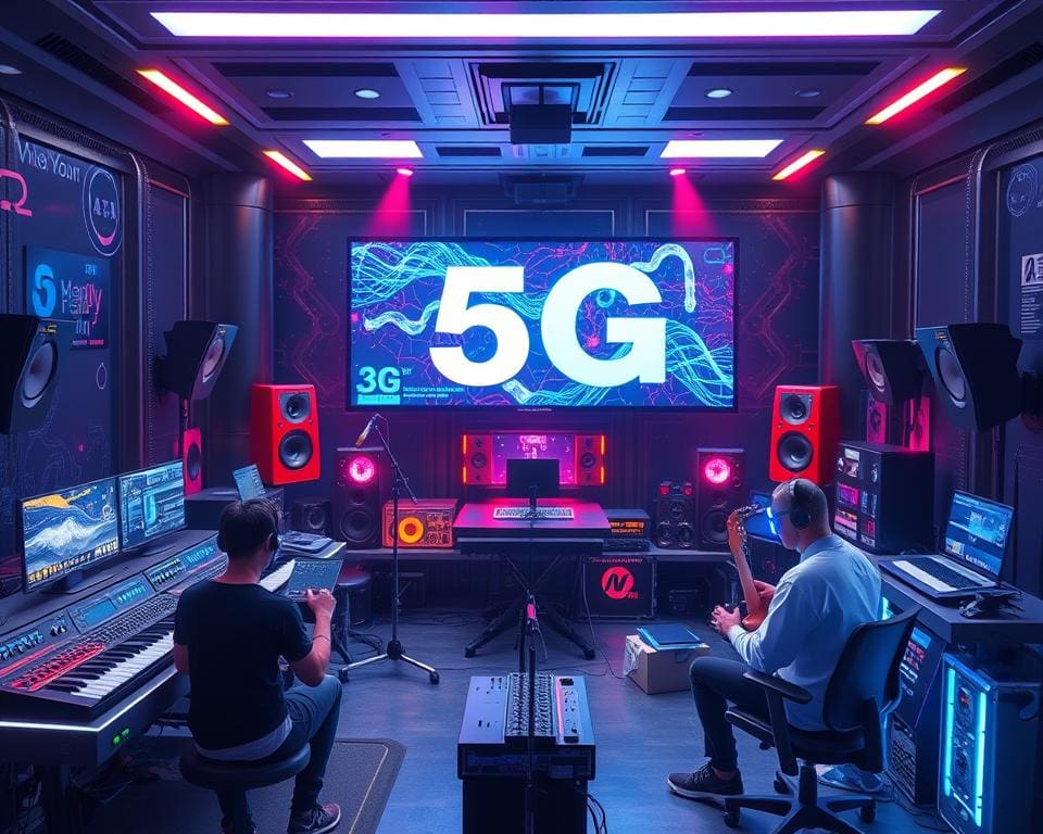 nieuwste innovaties in muziektechnologie met 5G