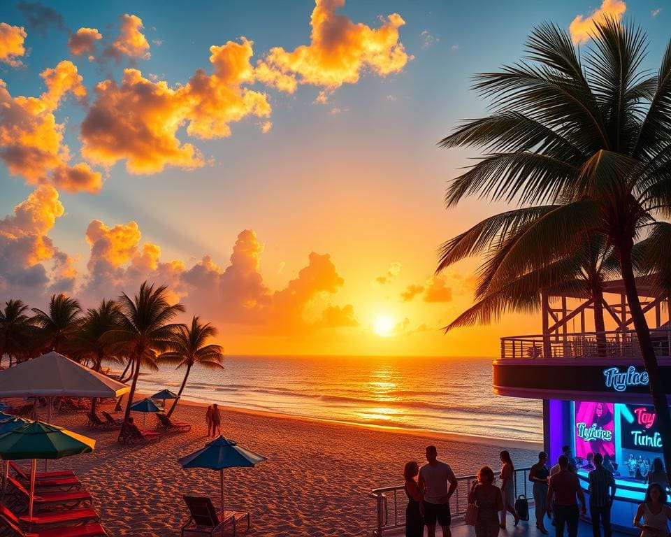 onvergetelijke ervaring Miami tropische stranden nachtclubs