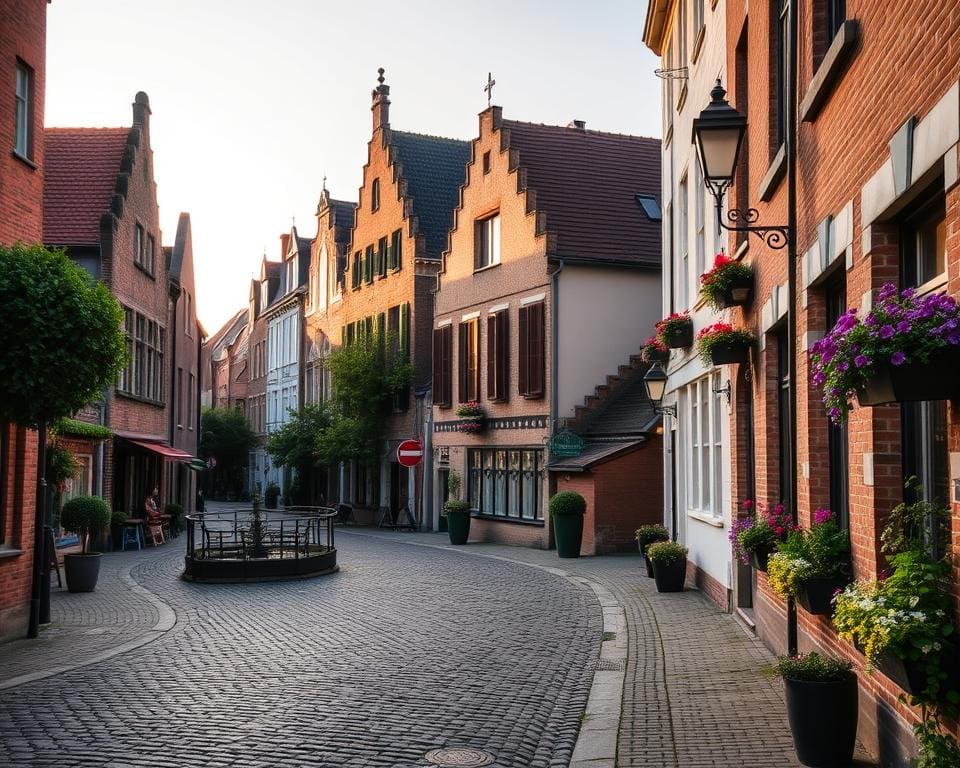 pittoreske straatjes en romantische hoekjes in Brugge