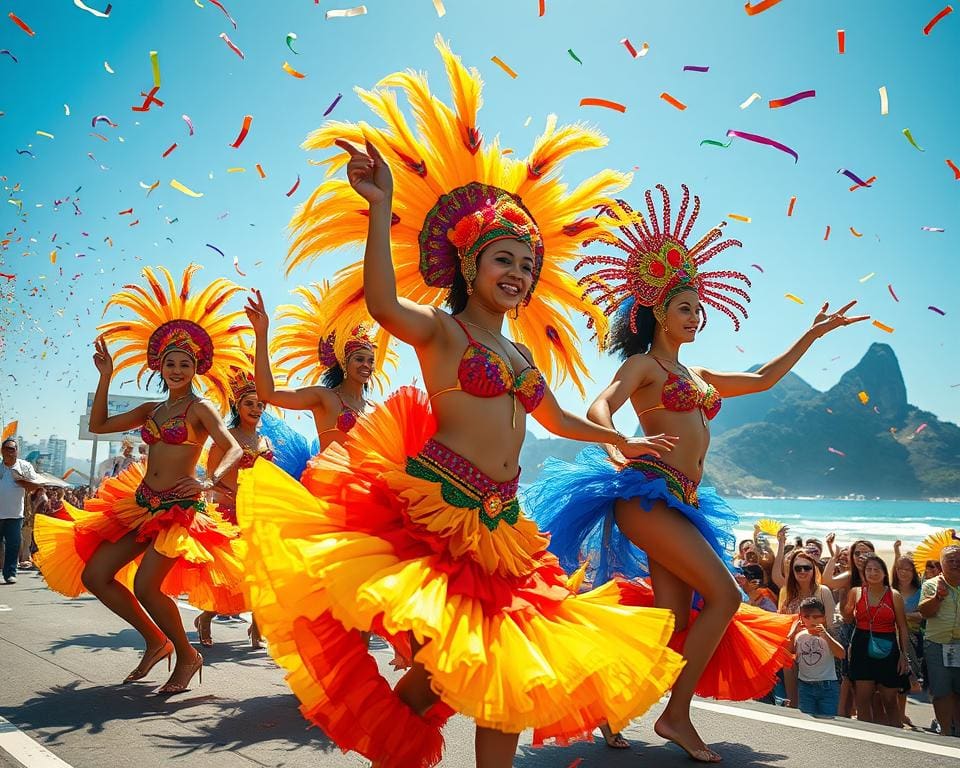 samba en carnaval in Rio de Janeiro