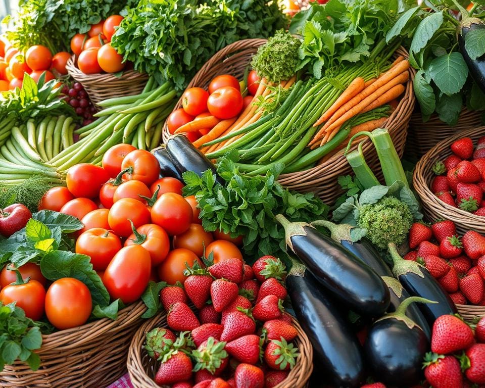 seizoensgebonden groenten en fruit