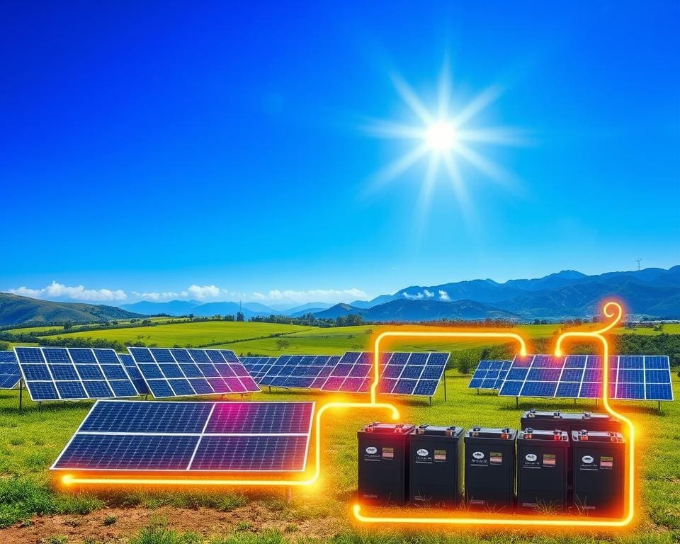 stroomopslag zonnepanelen