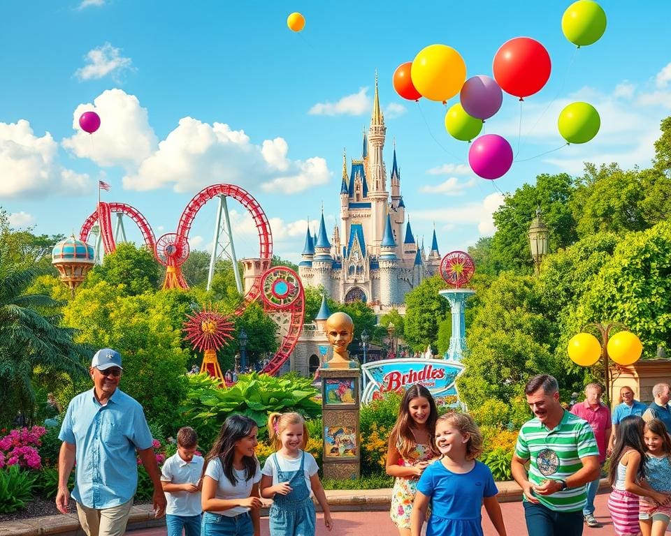 themparken en familieplezier in Orlando