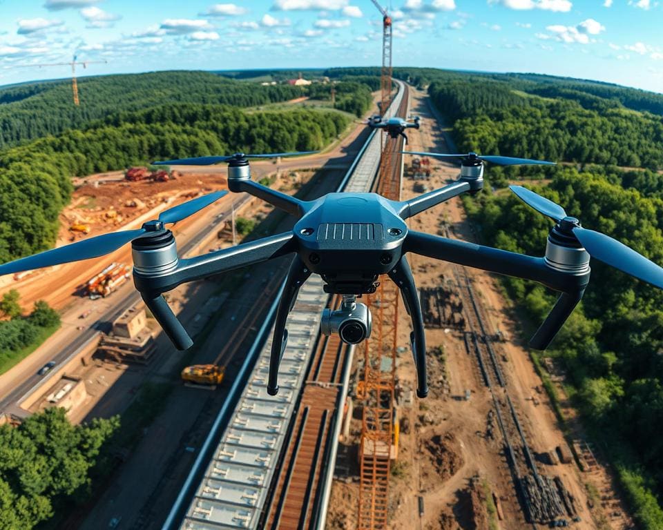 toepassingen van drones in de infrastructuurveillance