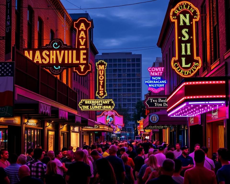 top locaties voor livemuziek in Nashville