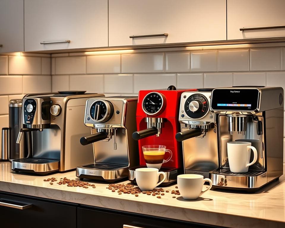 top merken koffiemachines