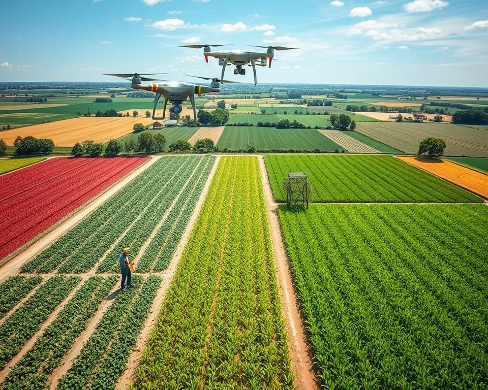 voordelen van drones in agrarische innovaties