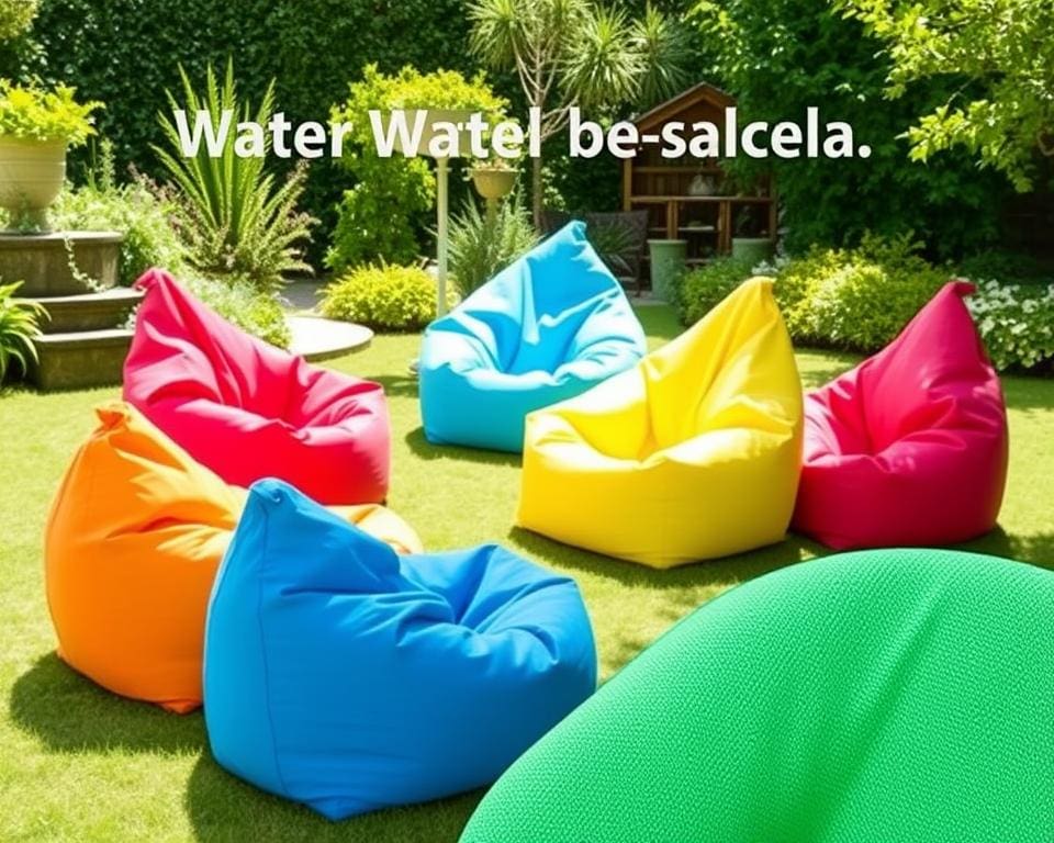 waterbestendige zitzak stoelen