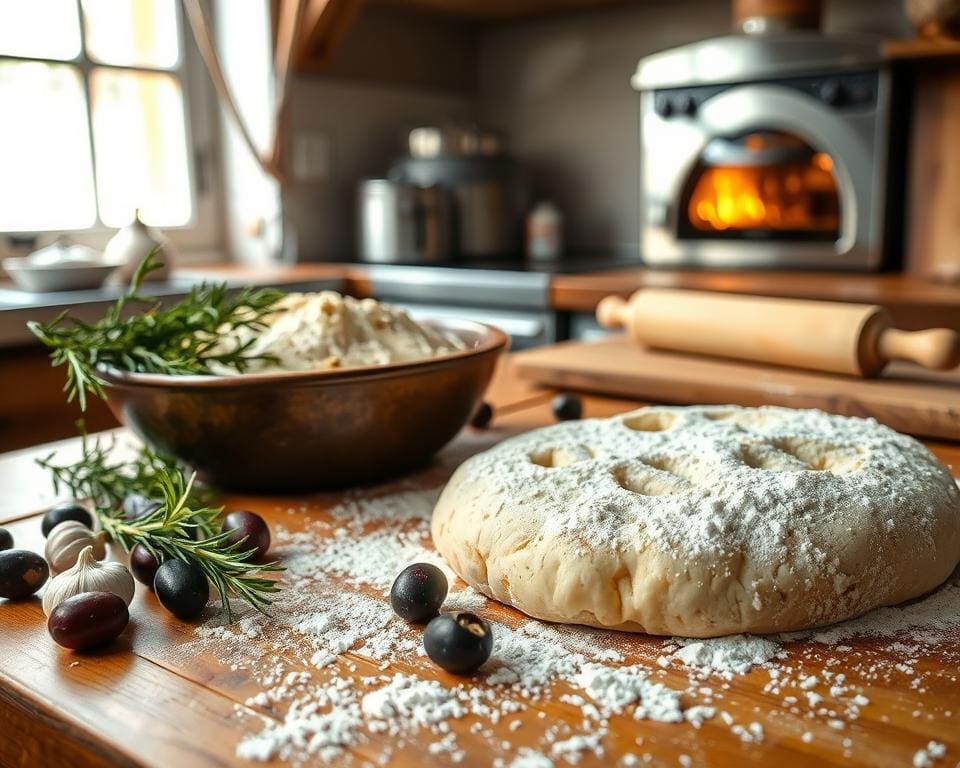 zelf focaccia maken