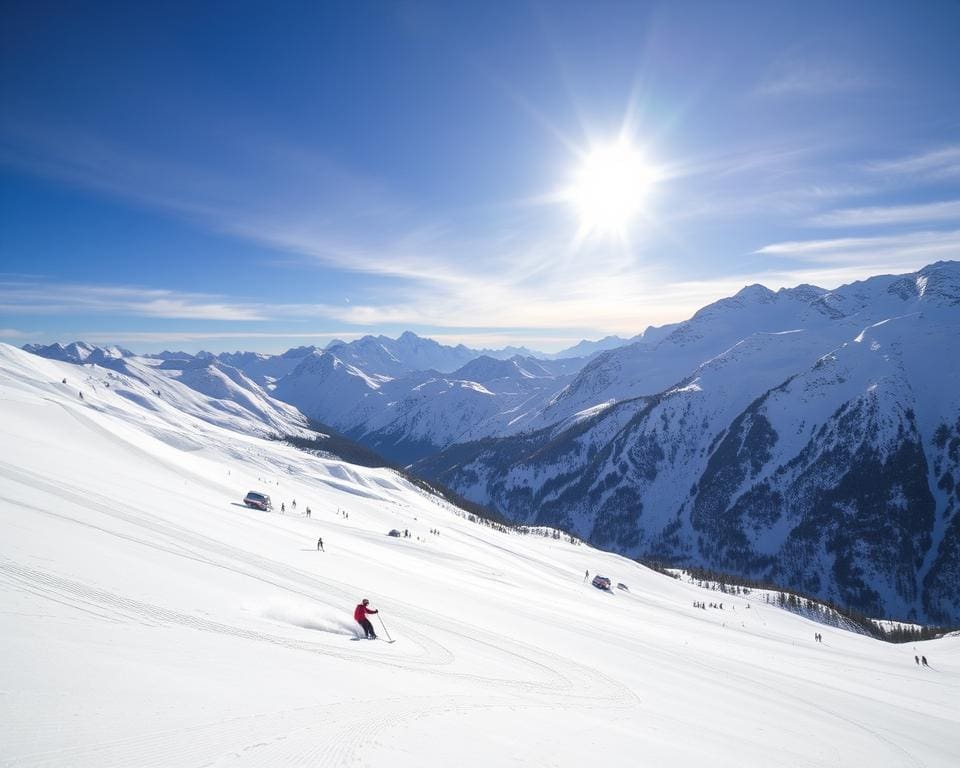 Alpe d’Huez: Zonovergoten pistes in Frankrijk