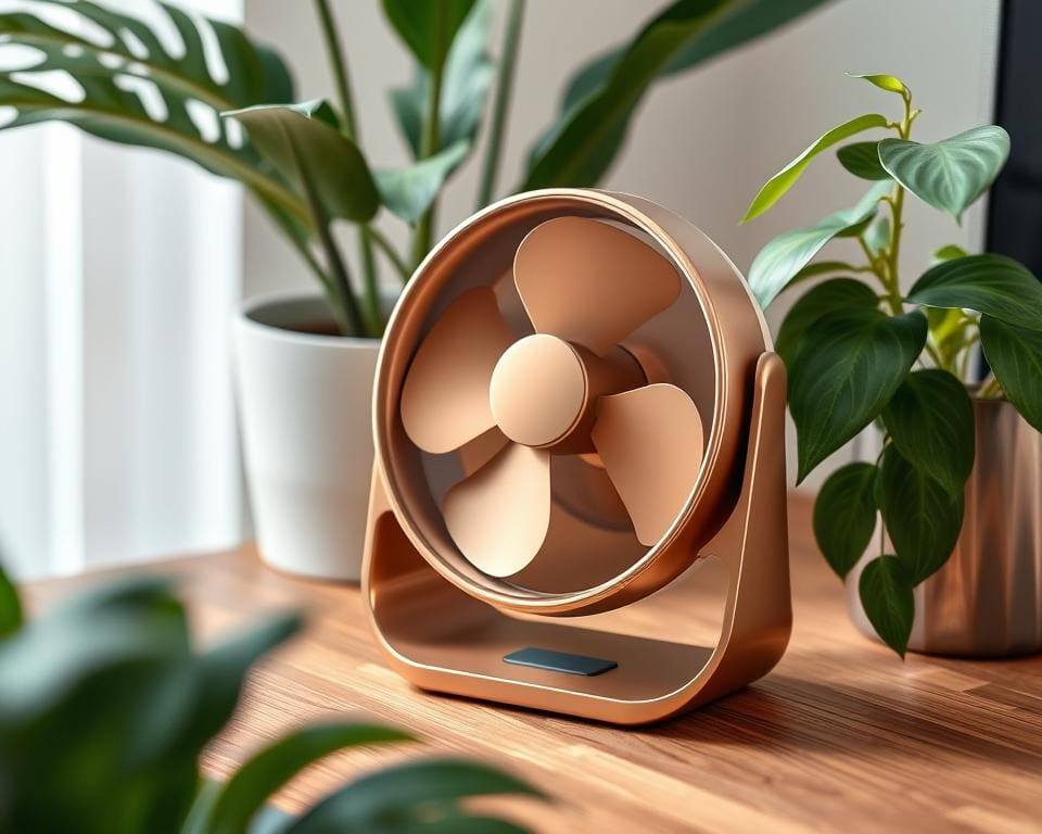 Design tafelventilator: compact en krachtig