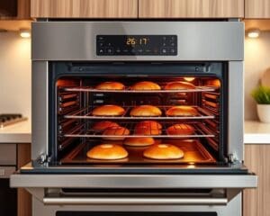 Elektrische ovens met ingebouwde luchtcirculatie